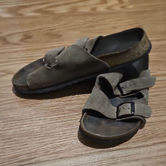 Birkenstock Shoes - Birkenstock Arizona Suede Sandals – Size 38 (US Women’s ~7–7.5)